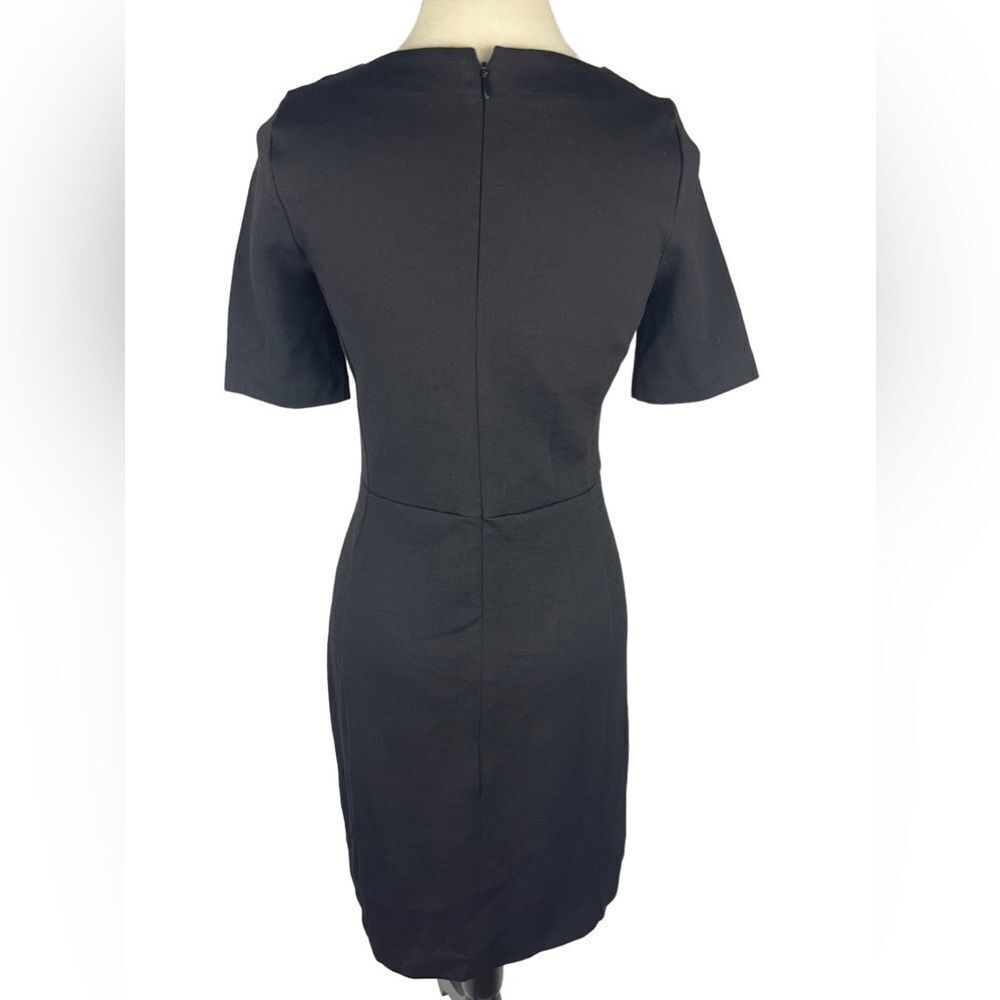 J. Crew‎ Women’s Black Short Sleeve Wool-Blend Mini Dress Size : XS
